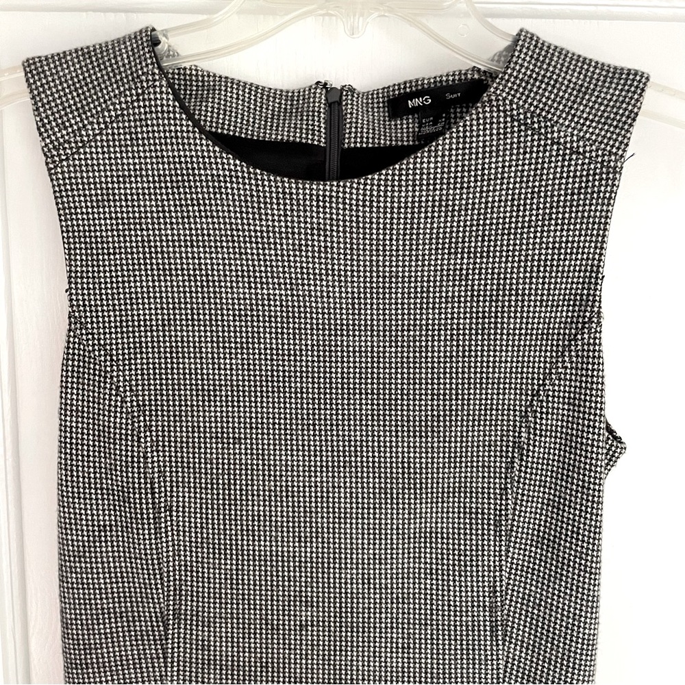 Mango Houndstooth Pattern Dress - Picture 2 of 5